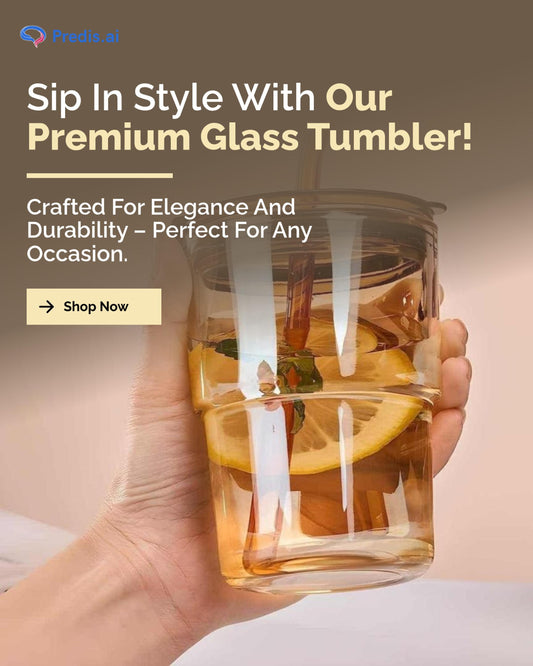 LustraSip™ Glass Tumbler
